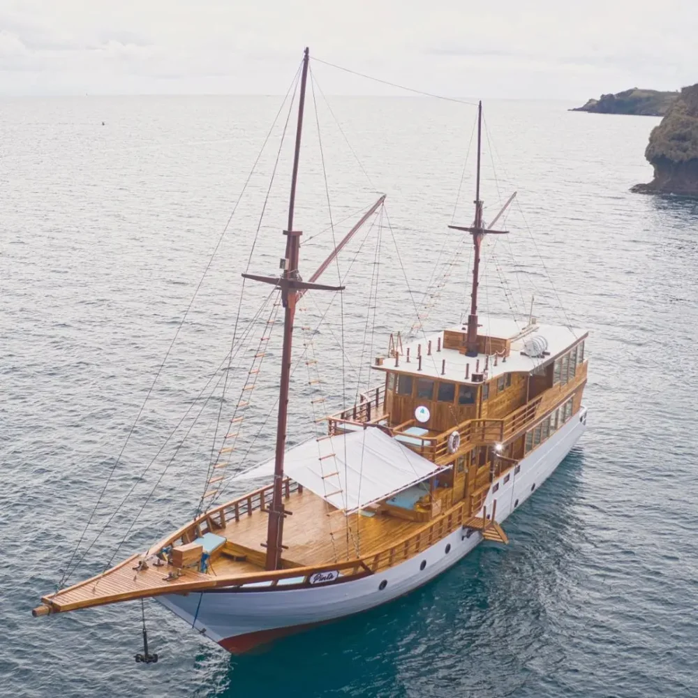 phinisi pinta,private trip komodo,private boat charter to komodo island
