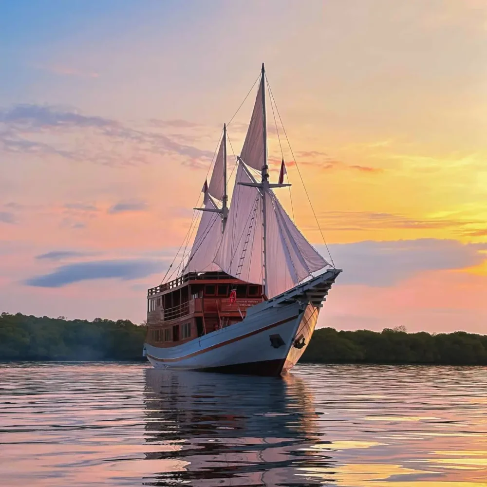 phinisi sundari voyage,sundari voyage boat,phinisi labuan bajo,komodo boat tour,open trip komodo,komodo tour 4 days 3 nights