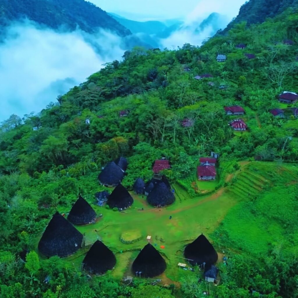 wae rebo village, nuca molas beach camping